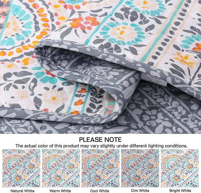 Quilts for Full/Queen Bed Bedspreads Soft Bed Summer Lightweight Bedspread - Image 3