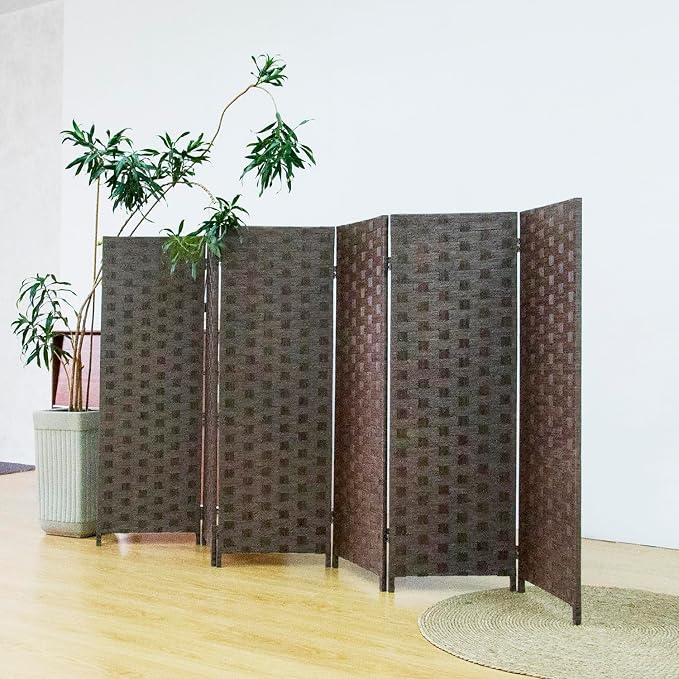 6 Panel Double Sided Short Room Divider - Image 2