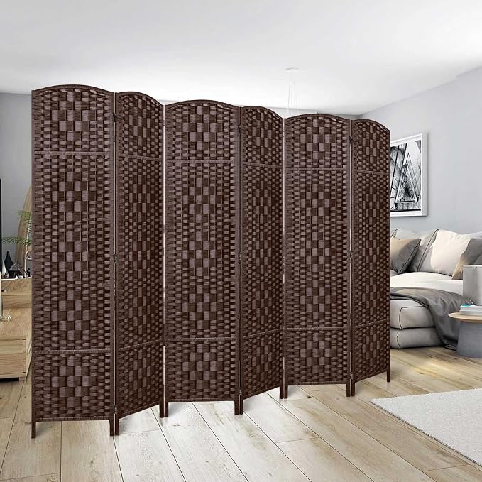 RHF Room Divider Panel, Partition Room Dividers, 6Panel Privacy Screen - Image 2