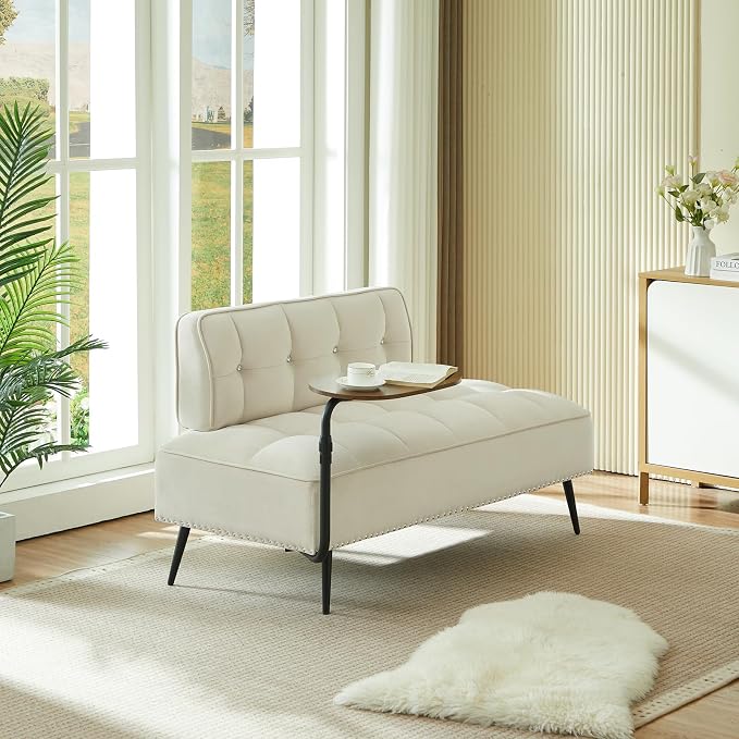 Modern Upholstered End of Bed Bench - Image 8