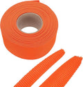 MECCANIXITY Braided Cable Sleeves Heat Shrinkable Fabric Sleeving, 1 9/16" 33ft Orange 2:1 Ratio Heat Shrinkable Cord Protector for Harness Cable, Network Cable Protection, Cable Management