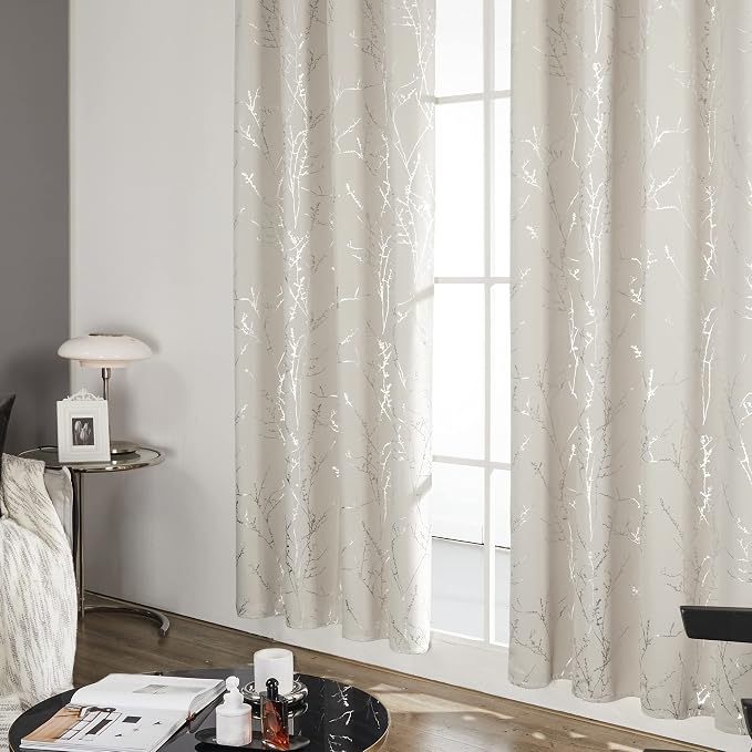 Deconovo Living Room Curtains 72 Inches Long, Thermal Insulated, Room Darkening - Image 5