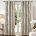 Deconovo Curtains for Living Room, Pattern Blackout Curtains 84 Inches Long | by Unknown