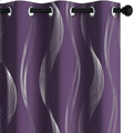 Deconovo Curtains for Living Room, Pattern Blackout Curtains 54 Inches Long | by Unknown