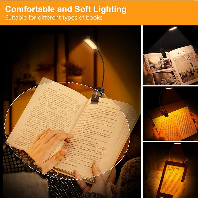 Gritin 16 LED Rechargeable Book Light - Image 4
