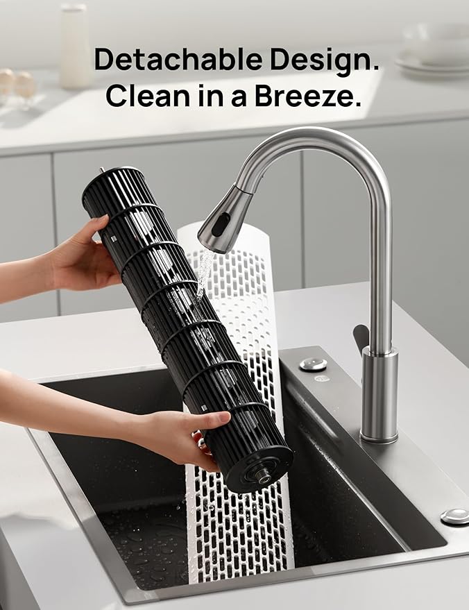 Dreo Tower Fan 42 Inch, Cruiser Pro T1 Quiet Oscillating Bladeless Fan with Remote, 6 Speeds, 4 Modes, LED Display, 12H Timer, White Floor Standing Fan Powerful for Indoor Home Bedroom Office Room