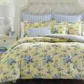 Laura Ashley – Queen Comforter Set, Reversible Floral Bedding by Unknown