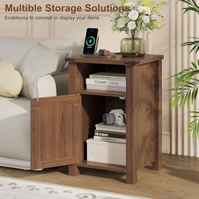 Decofy Farmhouse Nightstand - Image 5