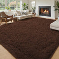 Area Rugs10x14 for Living Room, Coffee Large Shaggy Carpet Plush Furry Rug | by Junhejiamei