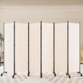SUNALLY Room Divider Privacy Screens, 6 Panels Dividers by SUNALLY