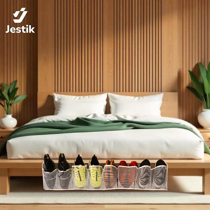 RV Shoe Storage for Bedside - Image 9