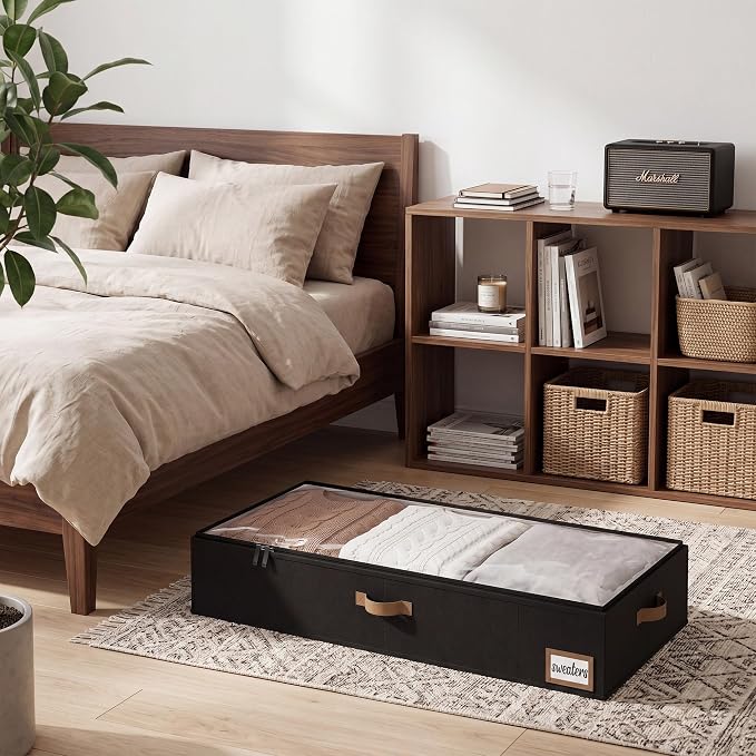 StorageWorks 7 Inch Low Profile Under Bed Storage Containers - Image 5