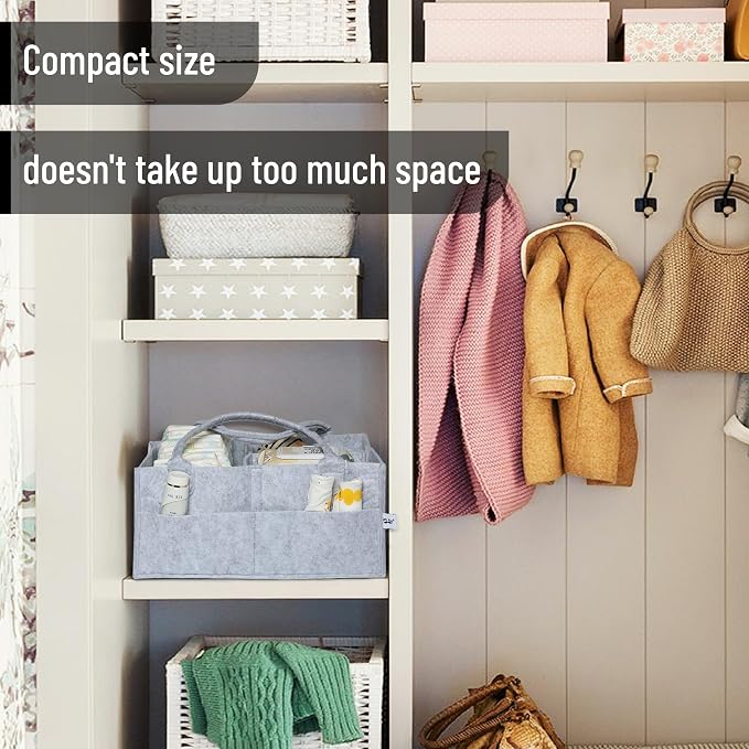 Mr. Pen- Baby Diaper Caddy Organizer, Large | Nursery Storage Bin and Car - Image 5