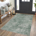 Abstract Area Rug 4x5 Ft Washable Rugs by iOhouze