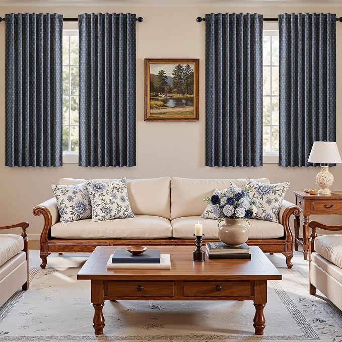 MIULEE 100% Blackout Decorative Linen Curtains - Image 5