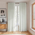 RYB HOME Ivory White 100% Blackout Curtains by RYBHOME
