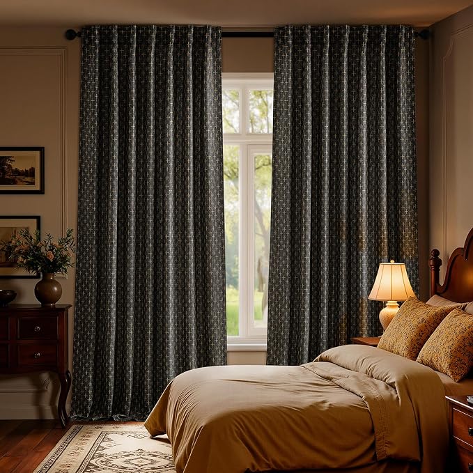 MIULEE 100% Blackout Decorative Linen Curtains - Image 7