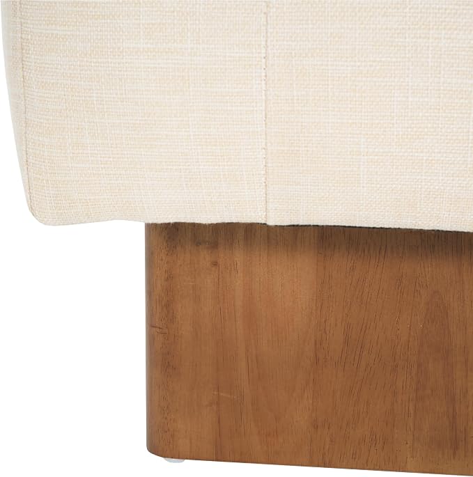 Christopher Knight Home Yvone Modern Upholstered Ottoman Bench, Minimalist - Image 9