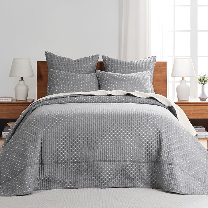 Levtex Home Cross Stitch Reversible Twin Bedspread Set by LevtexHome