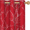 Deconovo Living Room Curtains 63 Inches Long, Thermal Insulated, Room Darkening by Unknown
