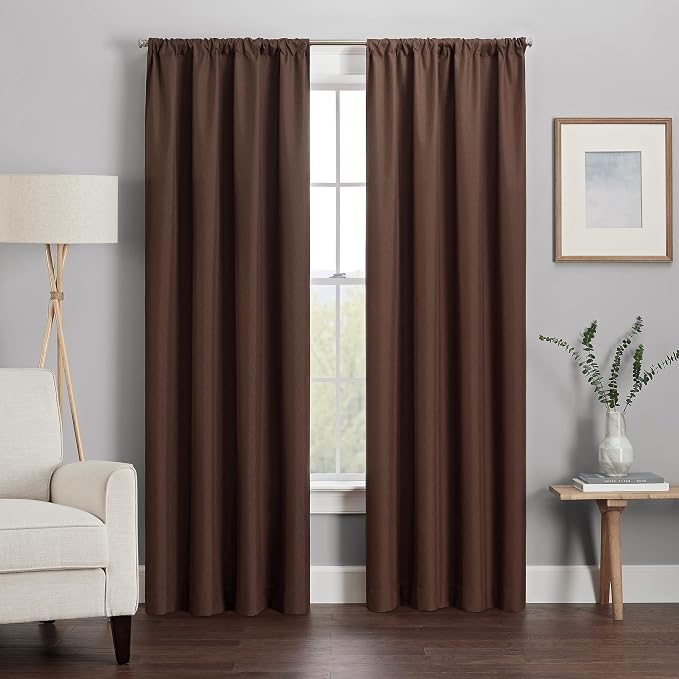 Eclipse Kendall Blackout Rod Pocket Curtain - Image 3