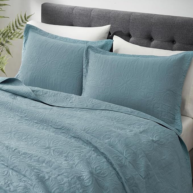 Hansleep Blue Quilt Queen Size - Image 2