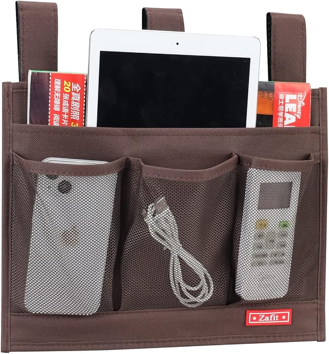 Zafit Hanging Bedside Caddy, Bedside Storage Organizer - Image 2