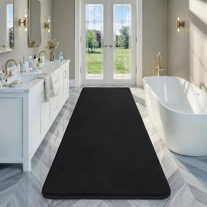 Modern Soft Hallway Runner Rug, 3x8 Feet Long Runners - Image 2