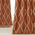 NICETOWN Burnt Orange Blackout Curtains by NICETOWN