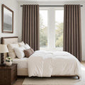 Topfinel 100% Blackout Curtains 102 Inch Long Linen Thermal Insulated Window by Topfinel