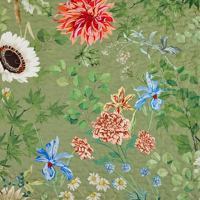 Yiran Floral King Size Quilt - Image 4