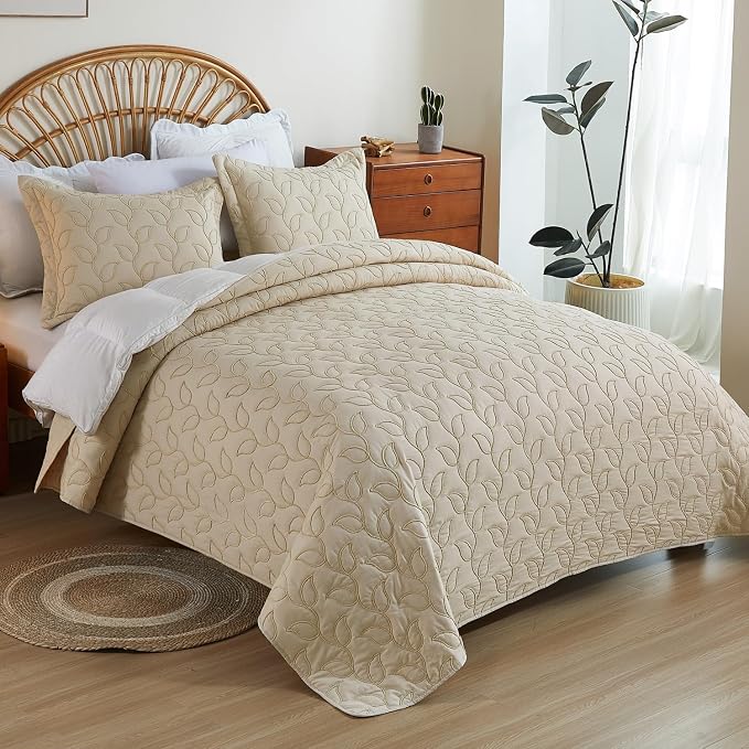EVENHUG Quilt Queen Size Bedding Set - Image 3