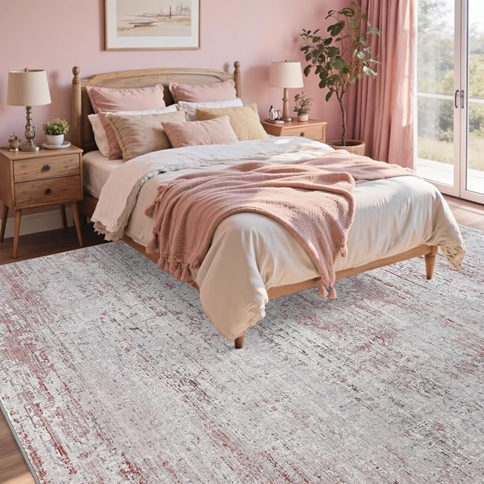 8x10 Ft Large Area Rugs for Living Room, Soft Non-Slip Washable Rugs Modern - Image 4