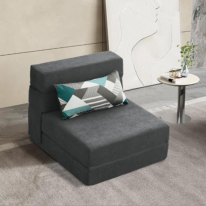 Foling Sofa Bed Convertible Sleeper Chair, Fold Out Chair Bed - Image 6
