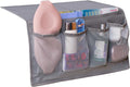Houseify Slumber & Stow Hanging Bedside Caddy Organizer, 5 Pockets | Bed caddy by Houseify
