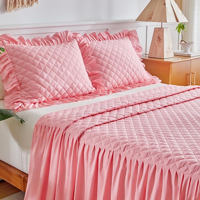 Ruffle Skirt Bedspread Set - Image 6