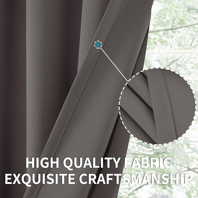BGment Short Blackout Curtains 36 Inch Length - Image 6
