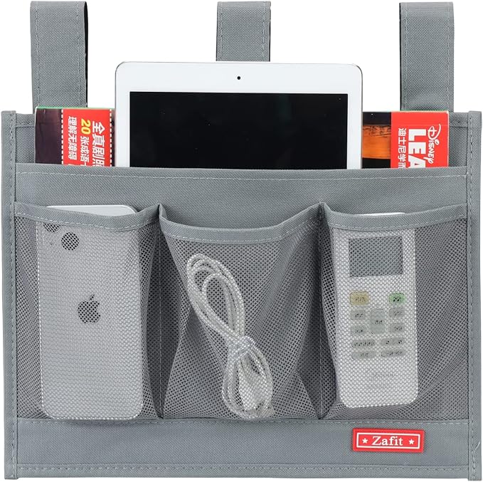 Zafit Hanging Bedside Caddy, Bedside Storage Organizer - Image 3