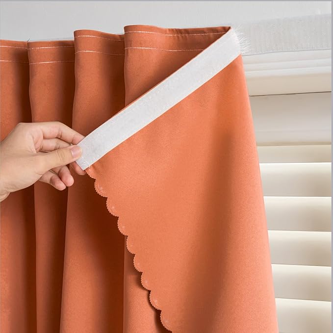 Self Adhesive Blackout Curtains by gonnrly