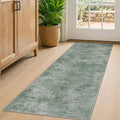 Abstract Runner Rug 2x5 Ft Washable Runners by iOhouze