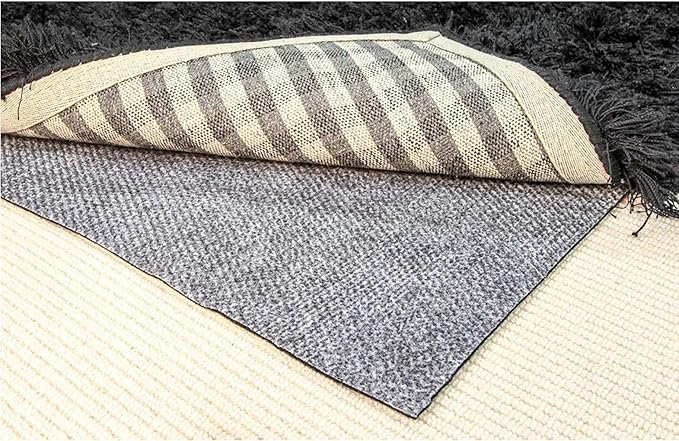 Hold-a-Rug Plush 2'6 x 10' Nonskid, Nonslip Rug Pad, Reversible Gripper, ¼ Thick, Safe for All Floors and Carpet, Keep Area Rugs Secure