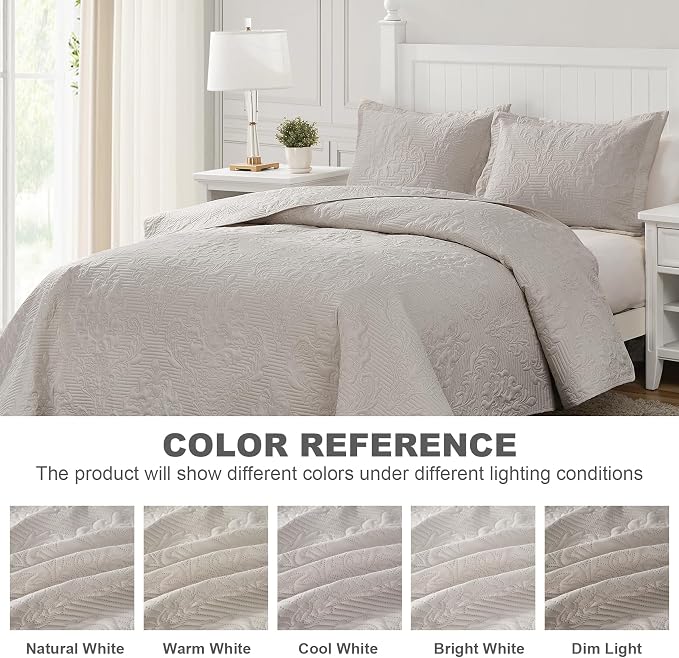 Hansleep Cream Quilt Calking Size - Image 6