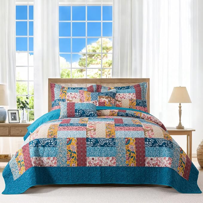 BEDIFANY Farmhouse Queen Quilt Set by BEDIFANY