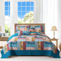 BEDIFANY Farmhouse Cotton King Quilt Set by BEDIFANY