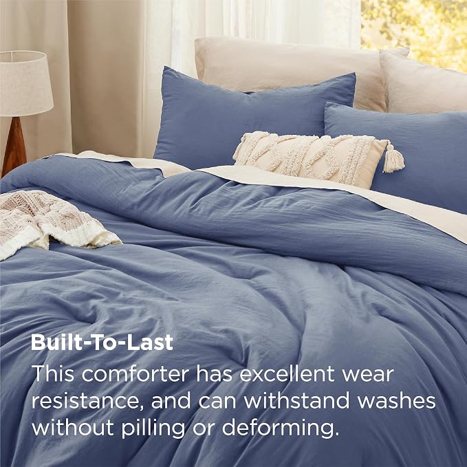 Bedsure California King Comforter Set, 3 Pieces GentleSoft™ Bed Set, 1 - Image 3