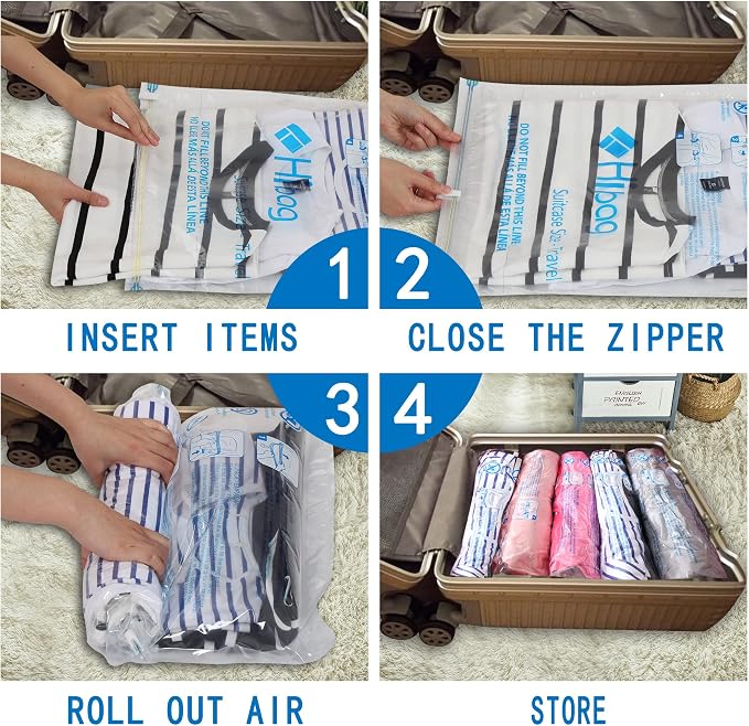Vacuum Storage Bags, Space Saver Vacuum Seal Storage Bags 20-Pack Sealer Bags - Image 6