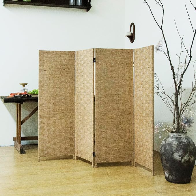 4 Panel Short Room Divider Screen by PawlaBay