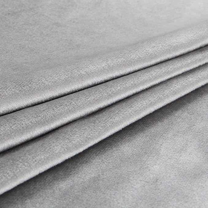 PRIMROSE Silver Grey Curtains 108 inch - Image 6