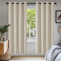 Deconovo Blackout Curtains for Bedroom and Living Room 72 Inches Long | Black by Unknown