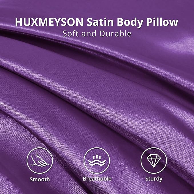 Body Pillow with Satin Pillowcase, Body Pillow - Image 3
